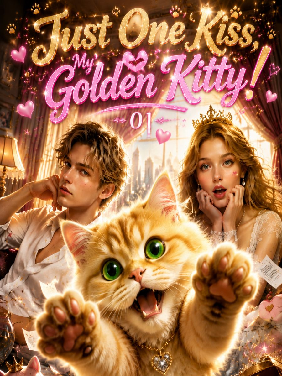 Just One Kiss, My Golden Kitty!